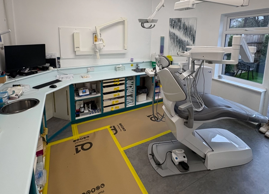 Dentist before