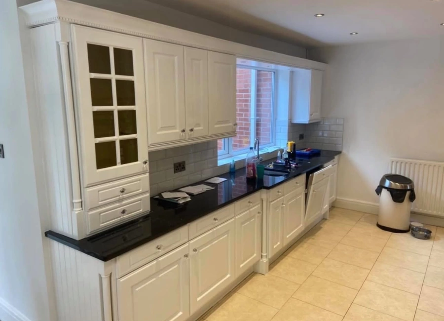 White kitchen