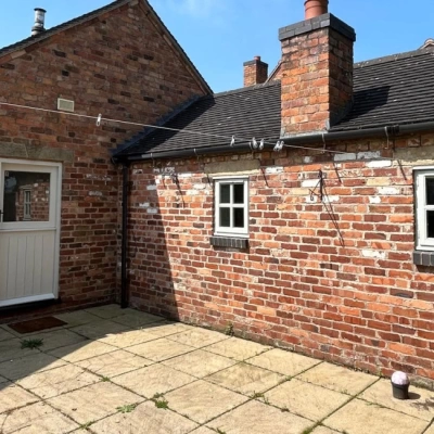 Spraying Cottage doors and windows 2  - UPVC Windows and Doors