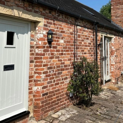 Spraying cottage doors and windows  - UPVC Windows and Doors